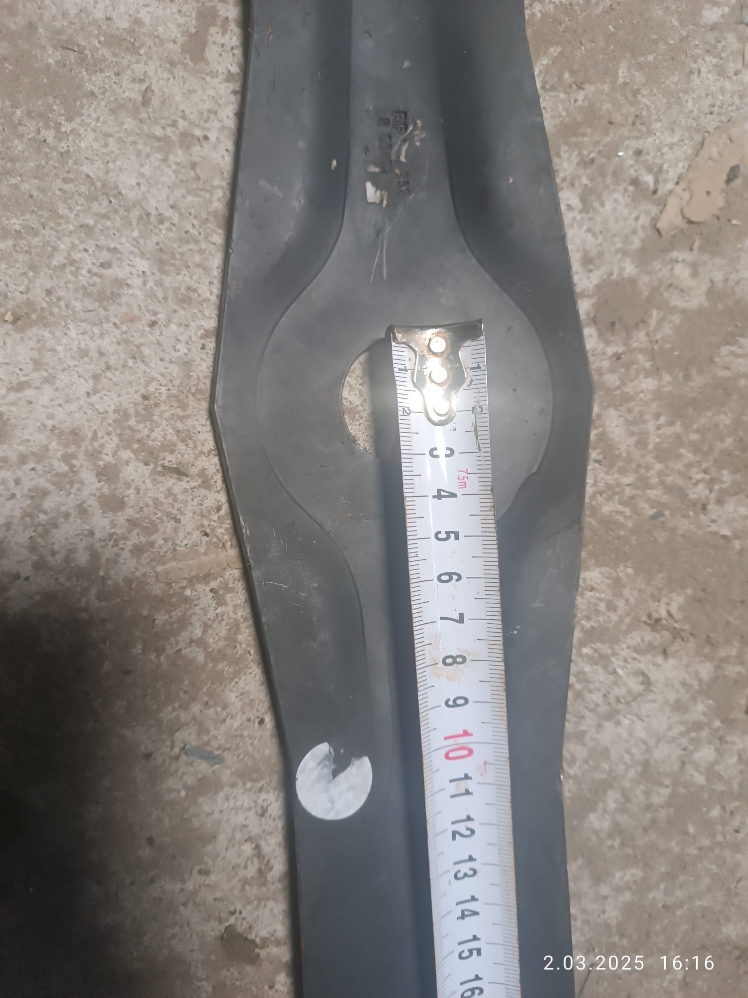 Nóż do kosiarki 49cm