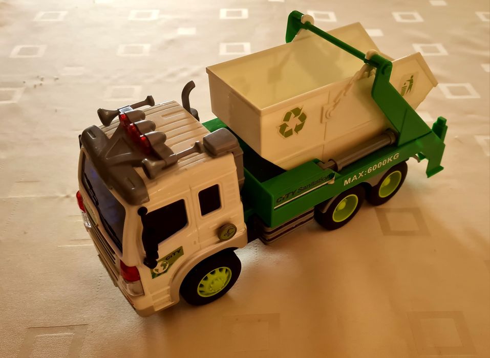 Auto śmieciarka kontener na gruz