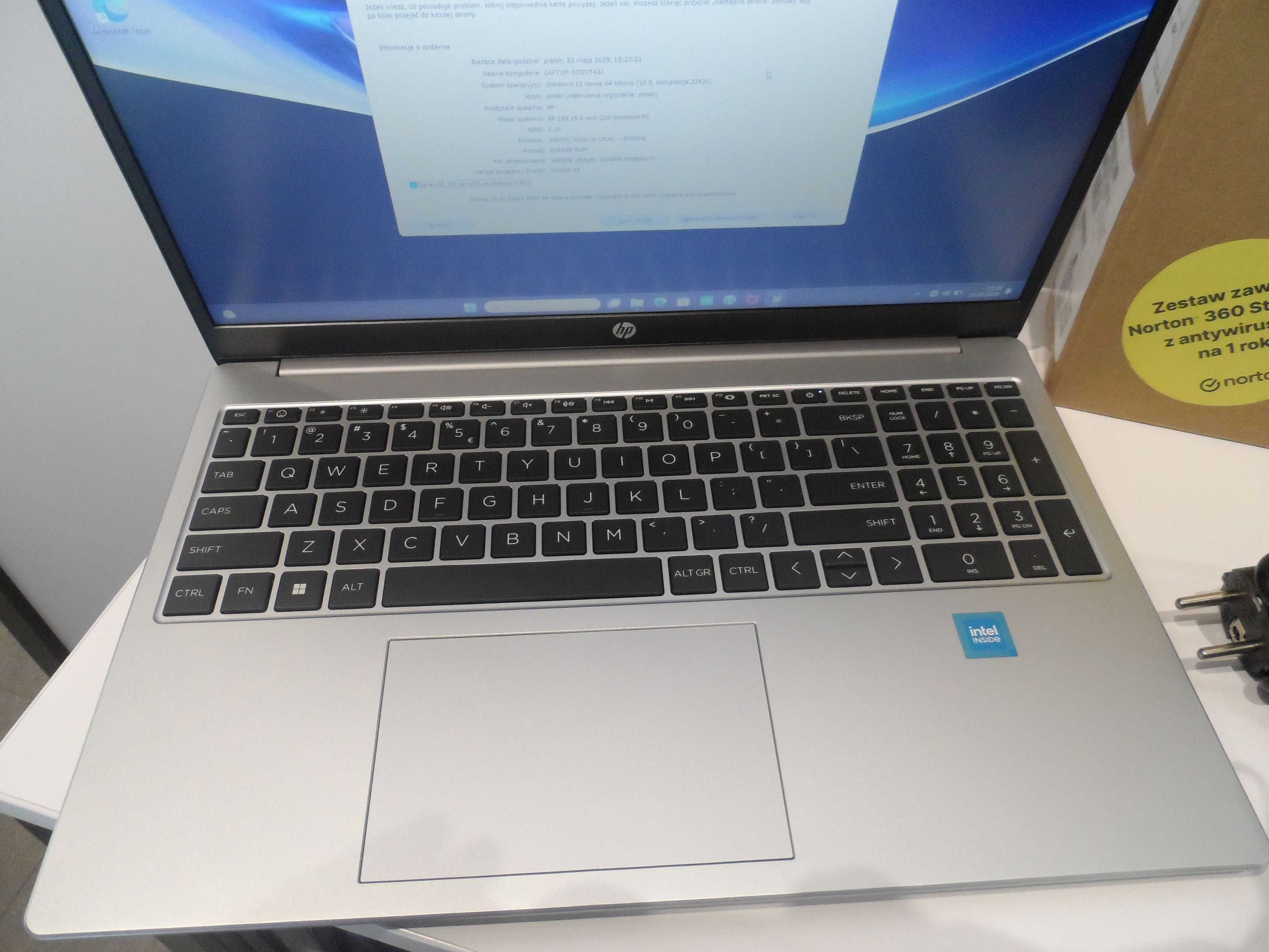 Laptop HP 250 G10 - NOWY