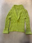 Zielony elegancki sweter