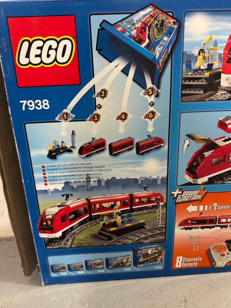 LEGO City 7938 pociąg osobowy REZERWACJA do niedzieli