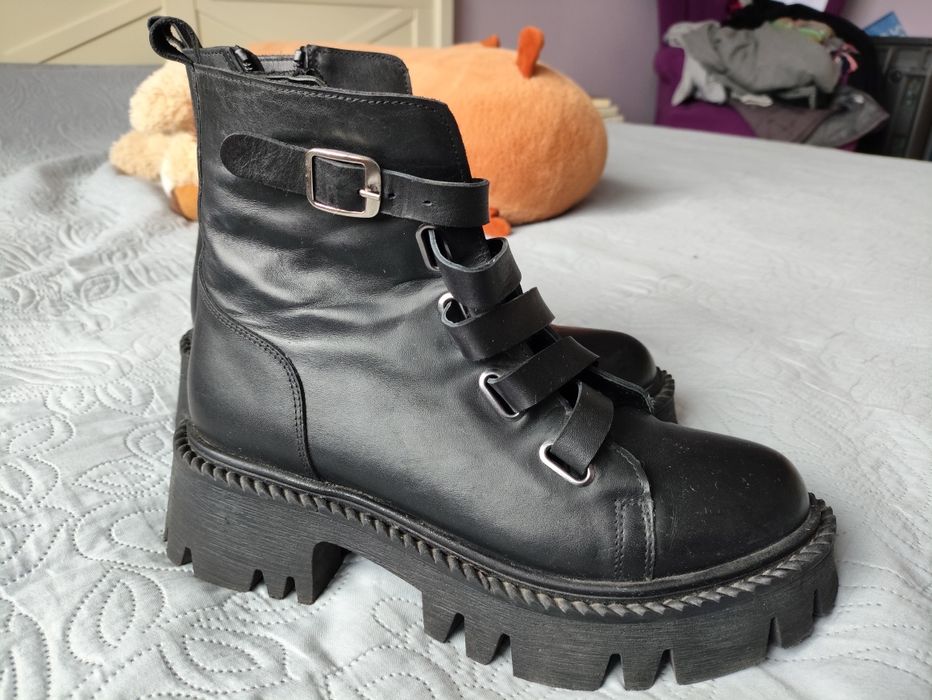 Черевики шкіряні жіночі Gem