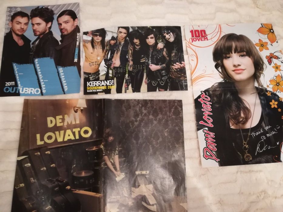 Conjunto de Posters de Celebridades/Famosos/Bandas