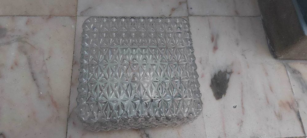 Candeiro antigo plafond vidro