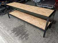 Stół warsztatowy, regał 2500x70, osb 22mm ciezk,