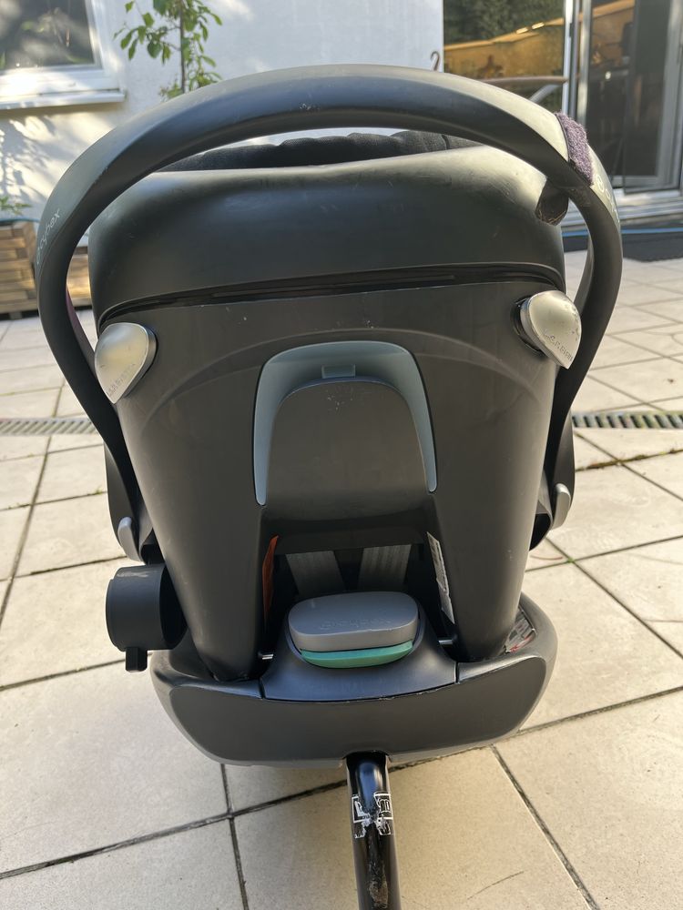 Fotelik bezwypadkowy nosidełko Cybex Anton Q + baza isofix 0-13 kg