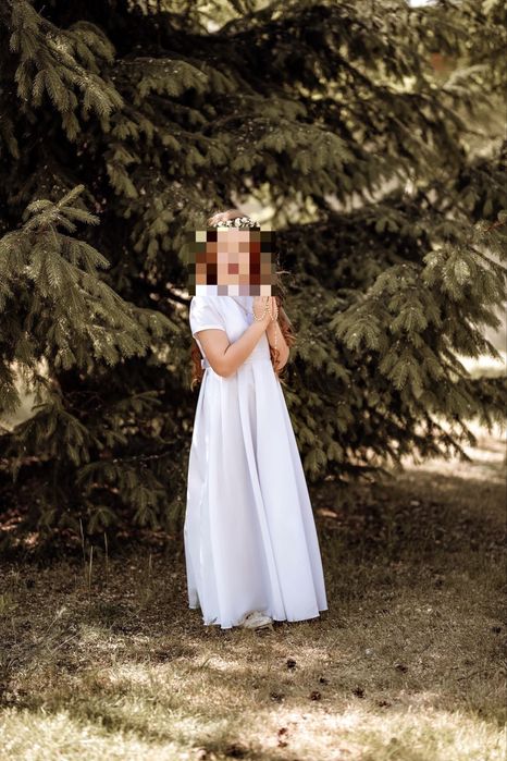 Sukienka komunijna alba dla dziewczynki