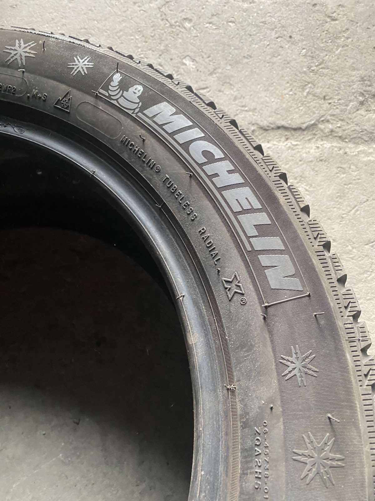 225.55.17 Michelin 4шт зима БУ склад шины резина из Европы 55 R17 225