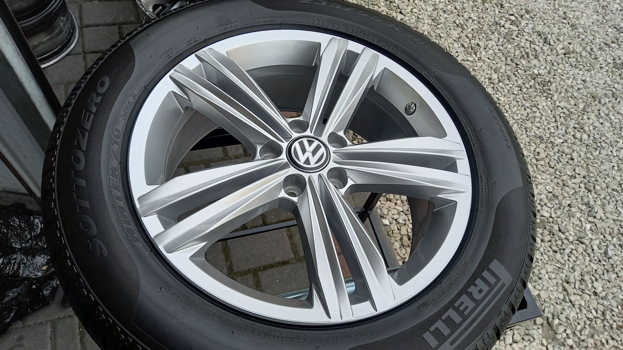 Felgi VW Tiguan 5x112 18" 7.5J ET 43 4 sztuki
