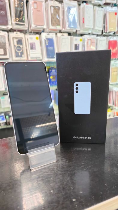 Samsung S24 FE 128gb Blue, powystawowy, idealny. Gwarancja. CH Domino