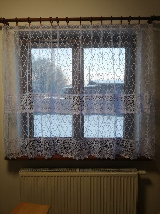 Firanki na okno  krótkie