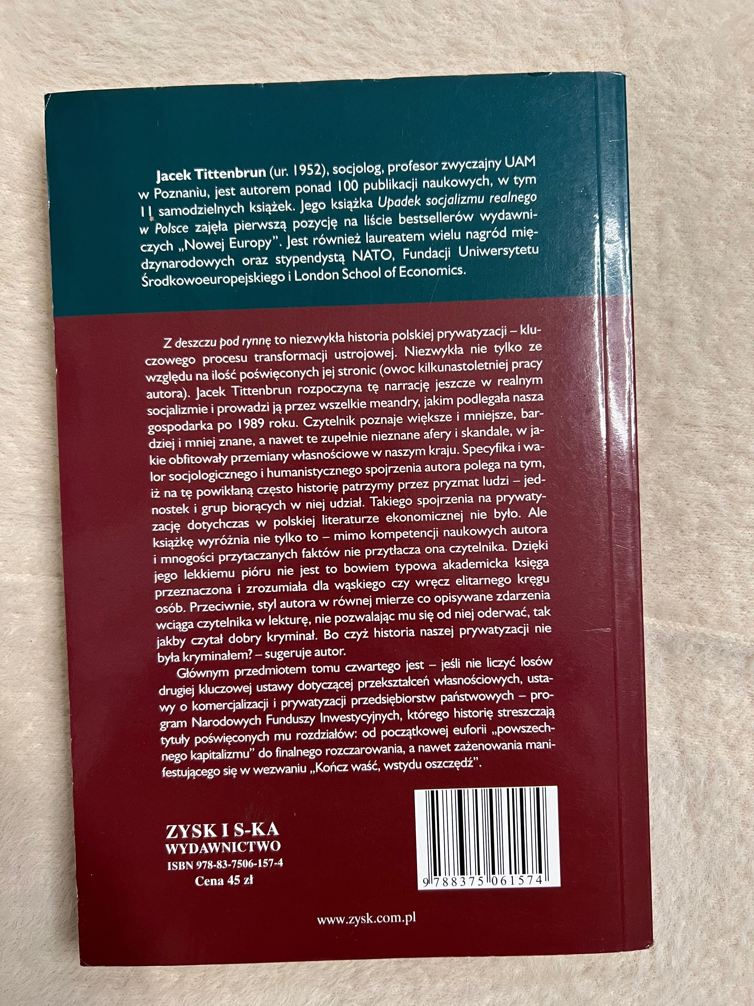 Z deszczu pod rynnę Meandry polskiej prywatyzacji