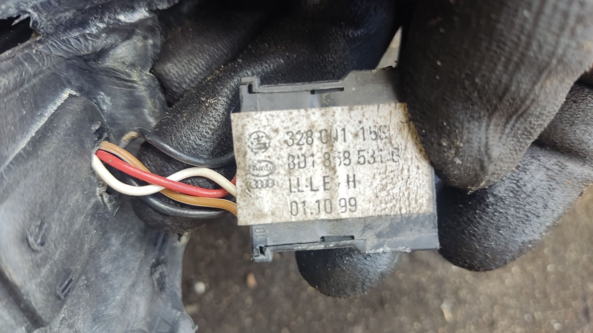 Lusterko lewe drzwi kierowcy Audi a4 b5 lift 5 pin