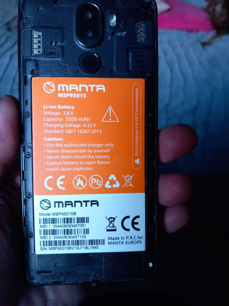 Smartphon Manta MSP95015