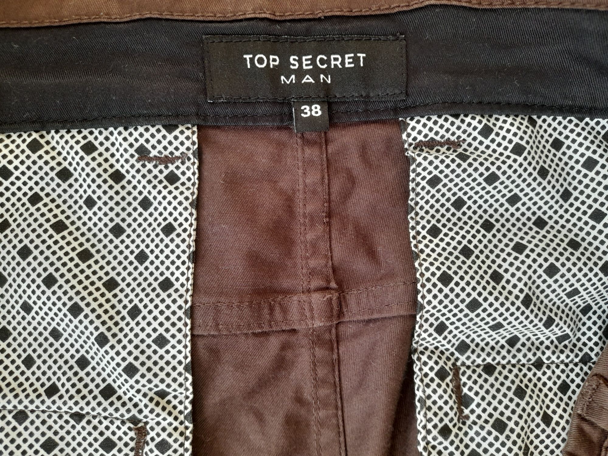 Spodnie męskie Top Secret rozmiar 38