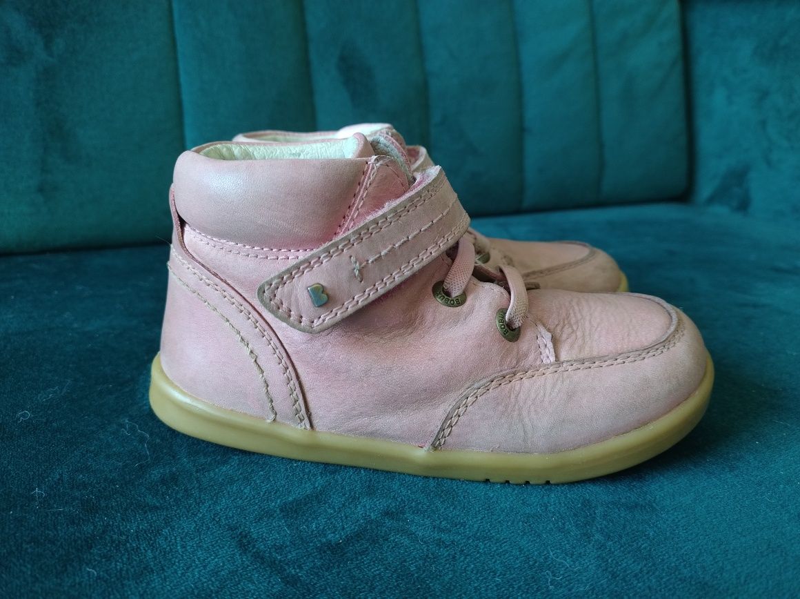 Różowe buty Bobux Timber Boot Vintage Rose rozm. 25