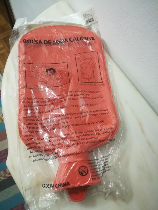 Saco de água quente novo