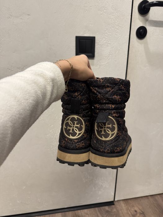 Чоботи guess, черевики guess оригінал, дутики, бренд