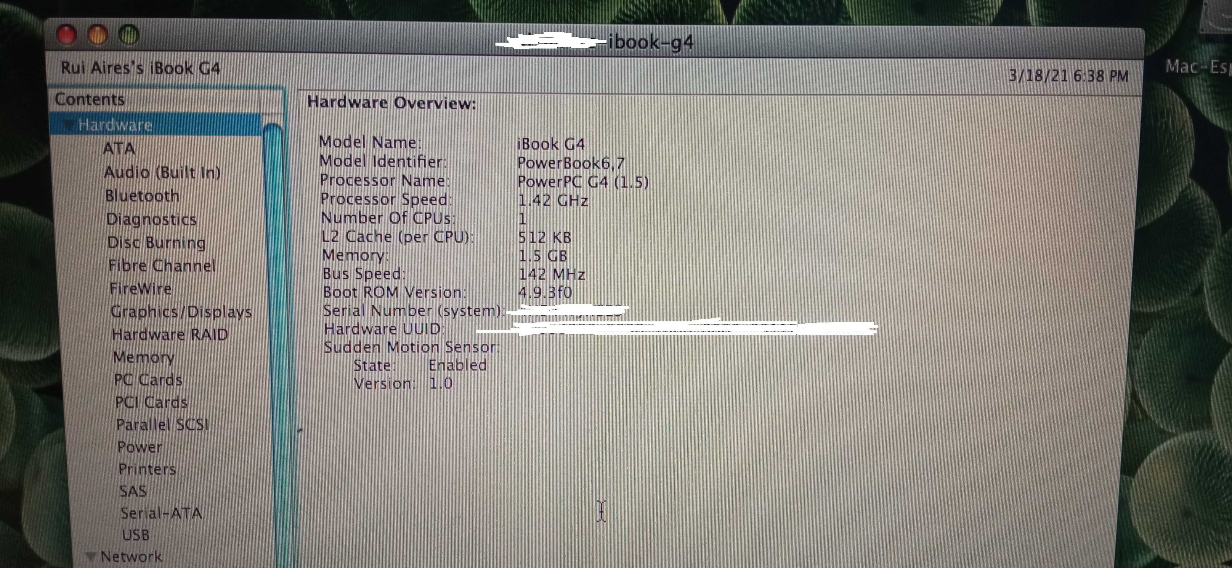 ibook g4 preço final