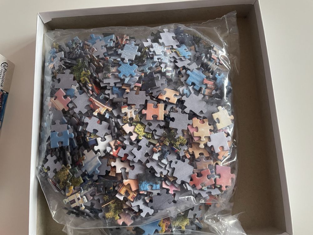 Puzzle 1000 elementów Trefl Pamiętnik podróżnika Praga