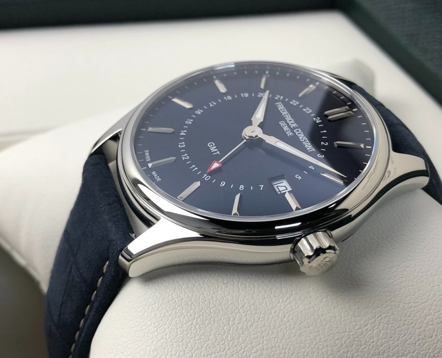 Relógio NOVO - Frédérique Constant - Classics GMT - FC-252NS5B6