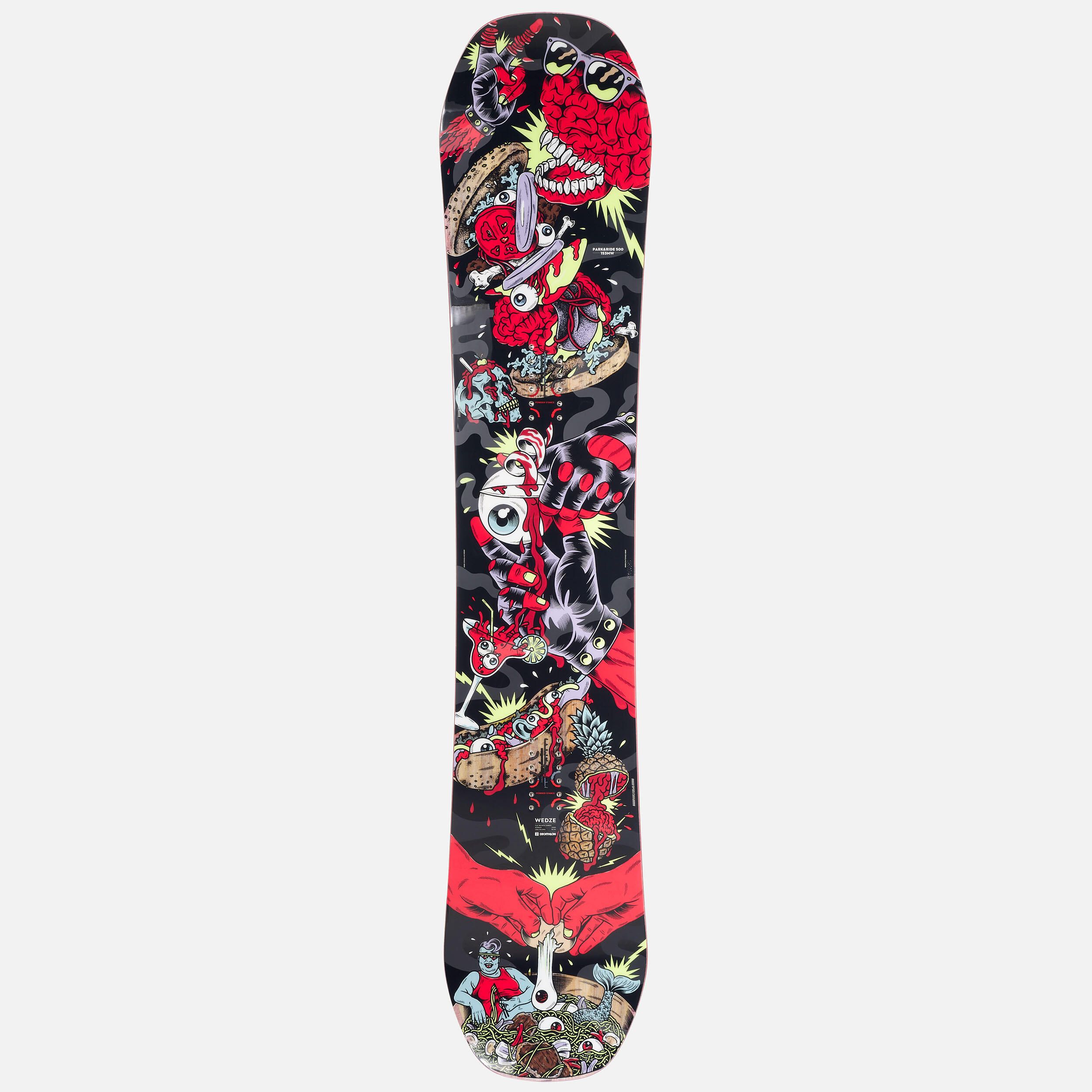 Prancha de Snowboard All Mountain/Freestyle Homem e Mulher