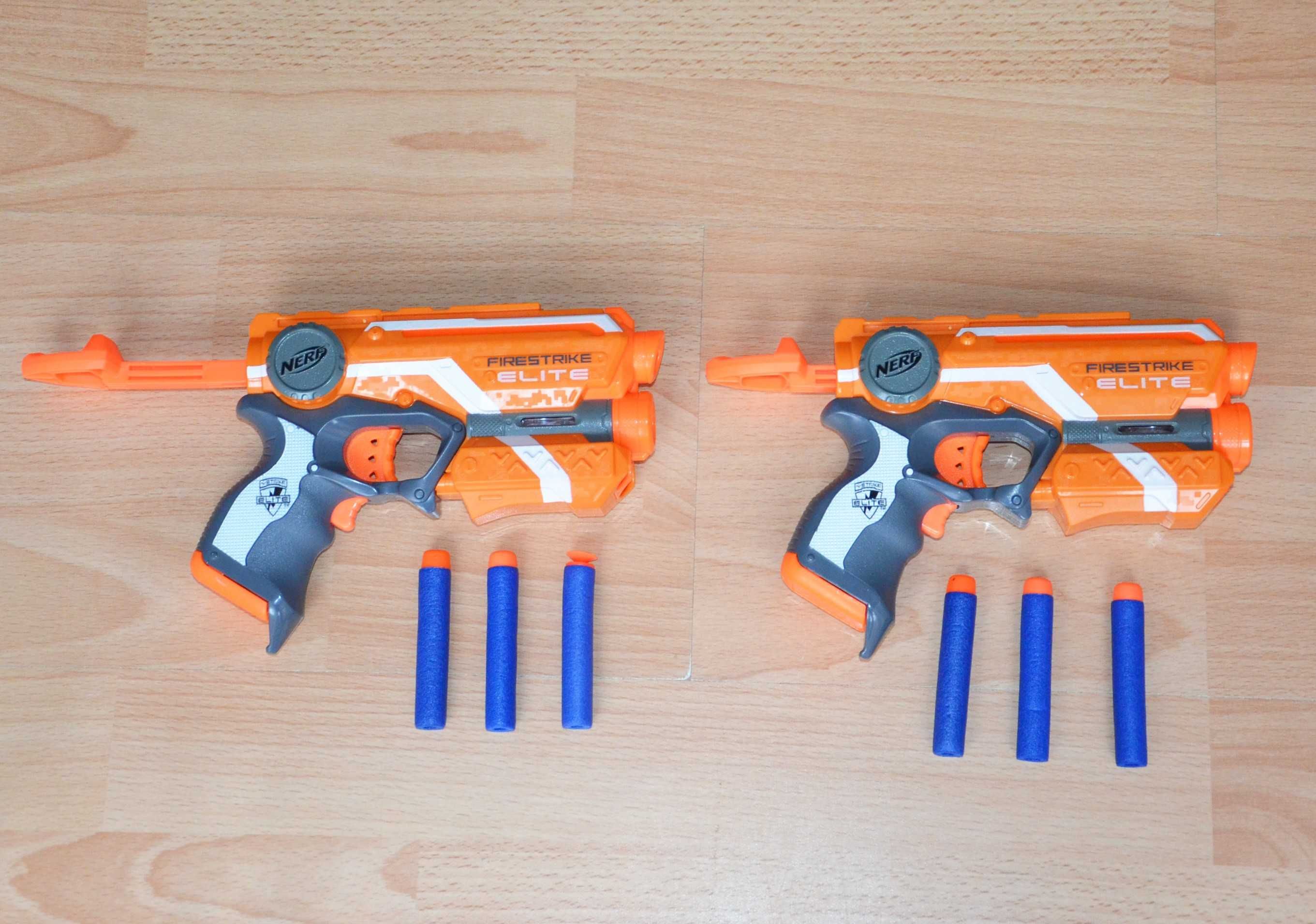 Pistolet NERF Elite Firestrike z celownikiem laserowym