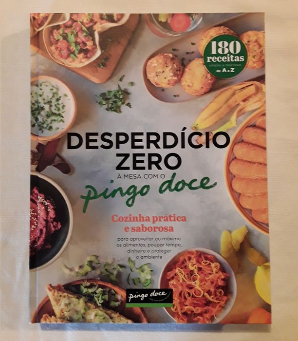 Livro: Desperdício Zero À Mesa com o Pingo Doce, novo!