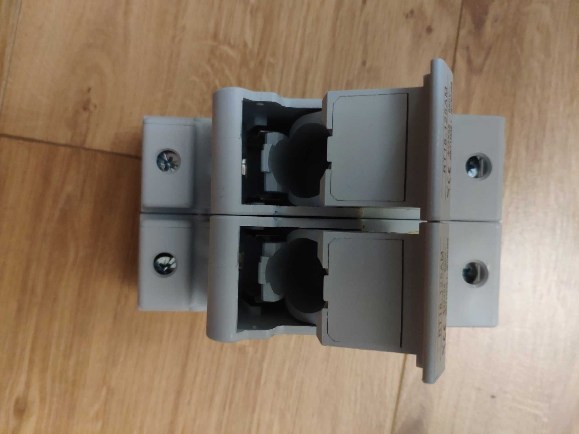 Держатели предохранителей для монтажа на DIN-рейку RT18-125AM D22x58mm