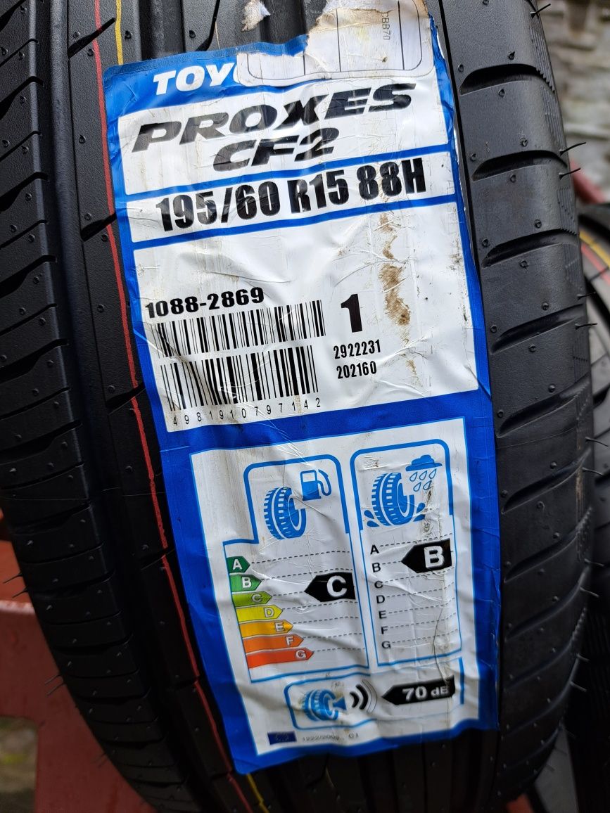 Opony letnie NOWE 195/60 R15 Toyo Montaż i wyważanie gratis!