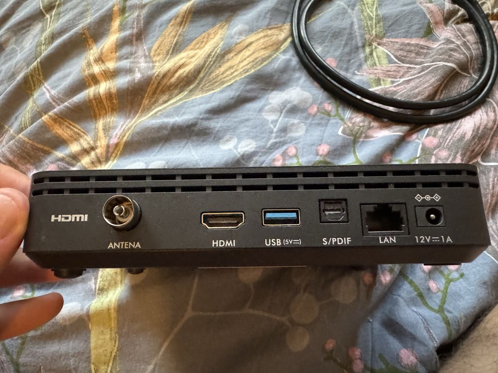 Dekoder canal+ box 4k androidtv ok google komplet wejscie na antene!