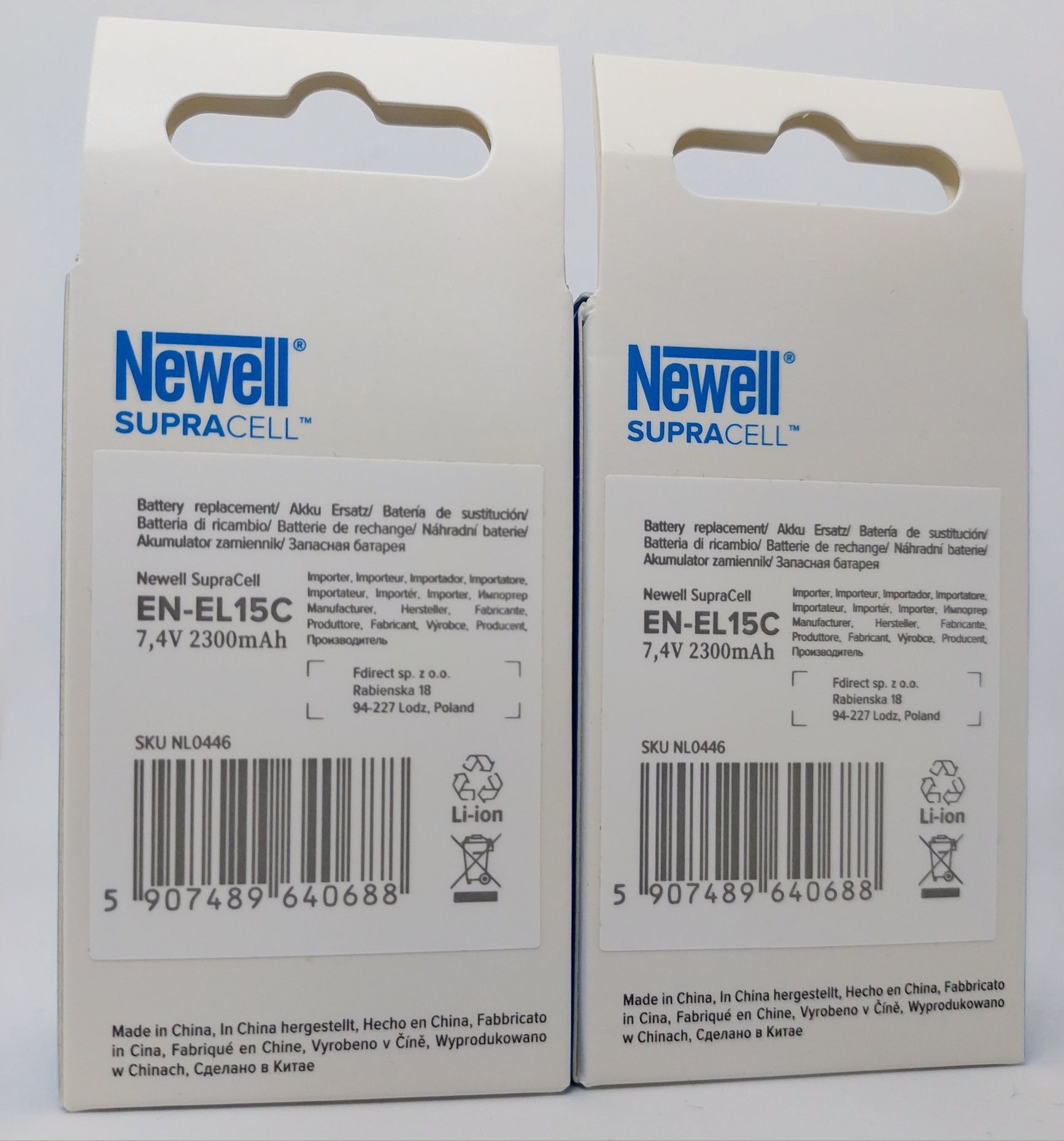 Батарея Newell SupraCell EN-EL15C.Нові. Гарантія 40 місяців.