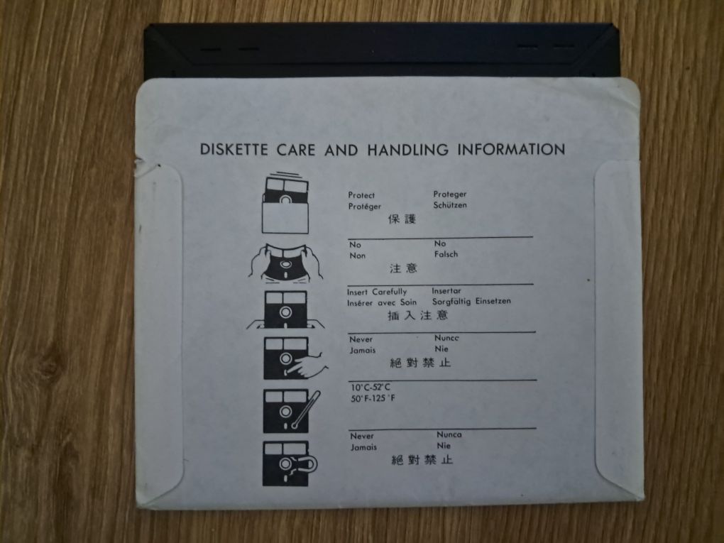 Dyskietka 5,25 cala - VGA VC-510 UTILITY DISK