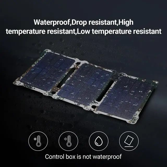 Солнечное зарядное устройство для смартфонов AllPowers 21W ETFE 2xUSB