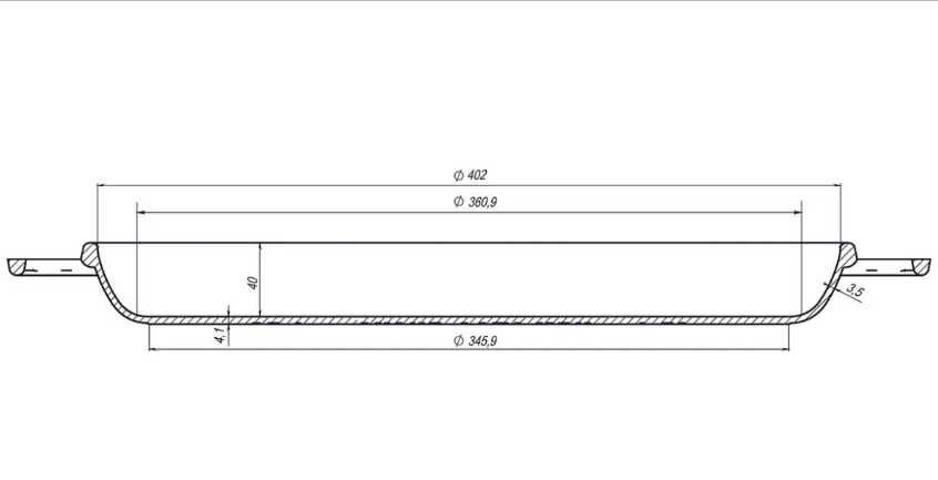 Казан чавунний узбецький об`ємом 18 л WOK із кришкою-сковородою