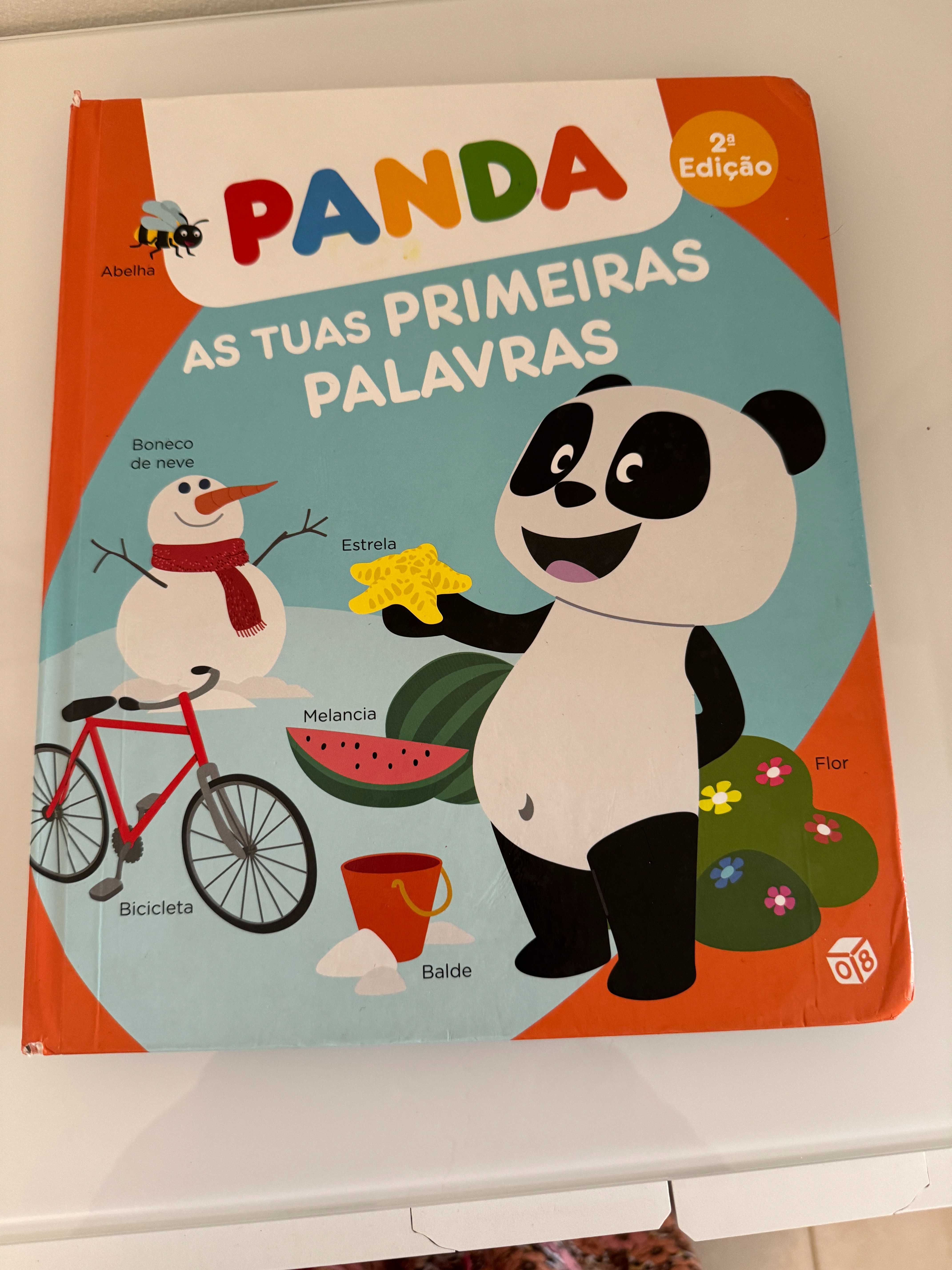 Livro - Panda as tuas Primeiras Palavras