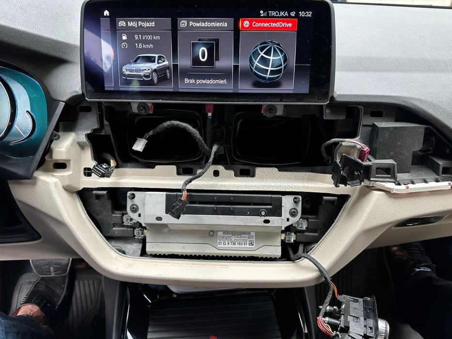 Aktywacja Carplay BMW G11 G30 G01 Mapa Europy EVO Konwersja USA/EUROPA