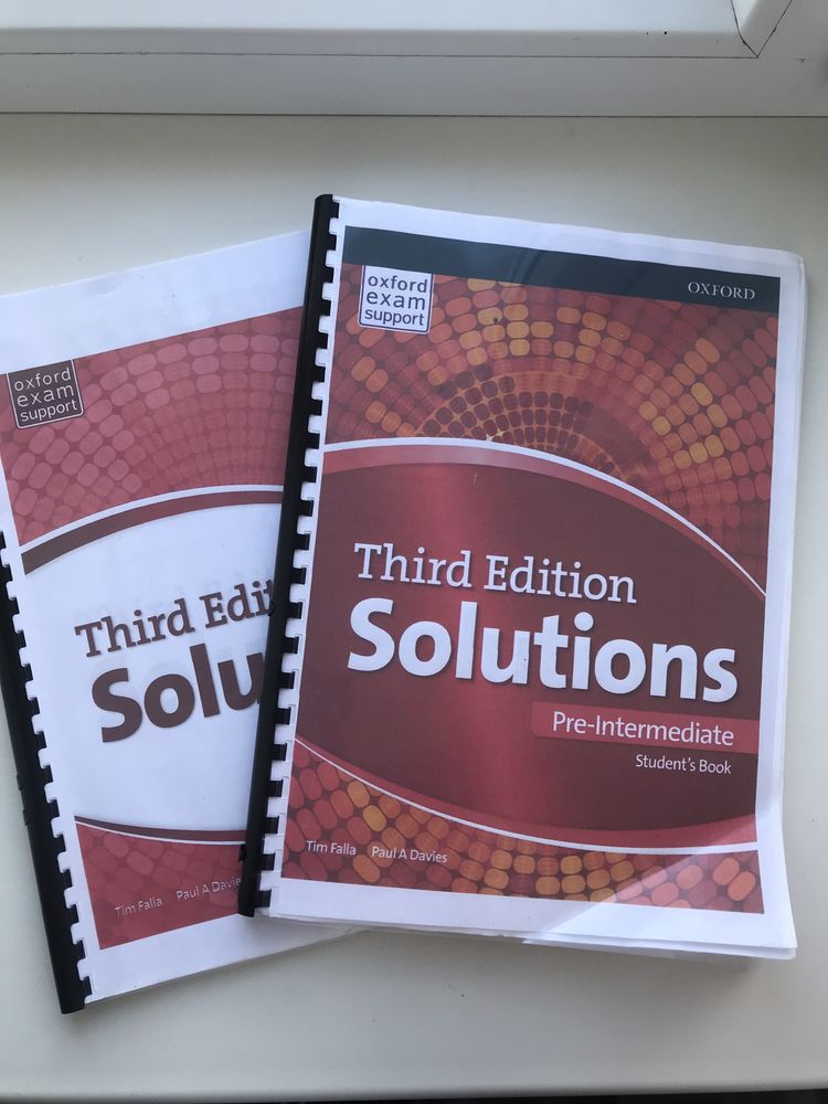Third Edition Solutions Pre-Intermediate