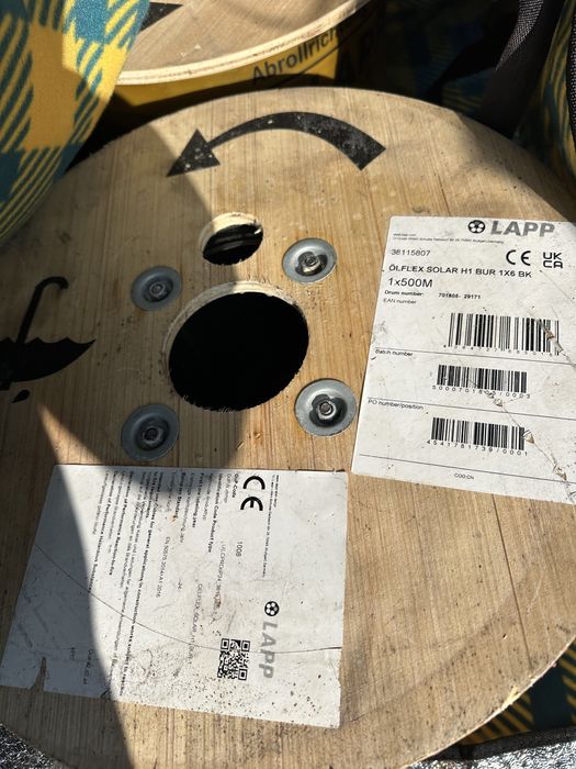 Кабель для сонячних панелей 6 мм Lapp