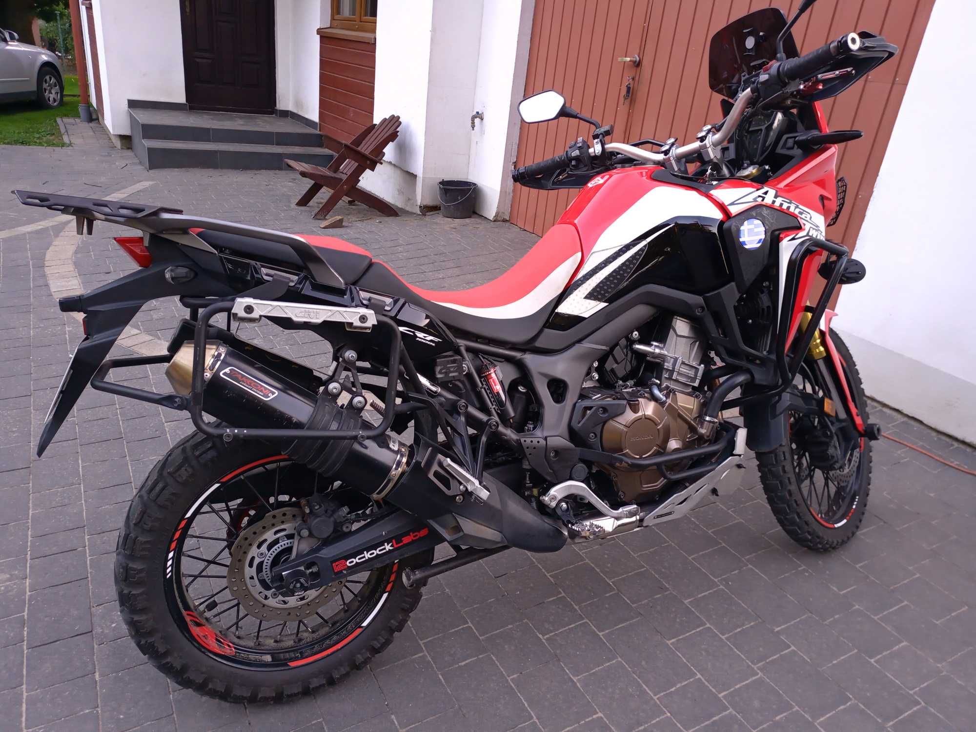 Afryka crf 100 honda z Niemiec zarejestrowana