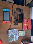 Nintendo switch zestaw z grami