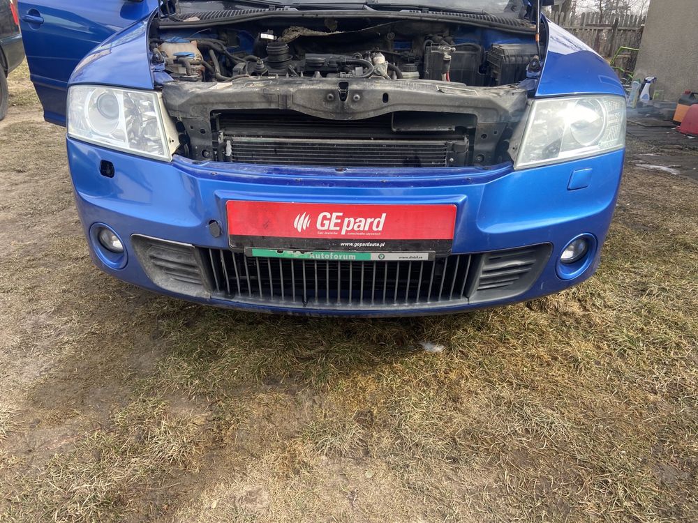 Zderzak Przód Skoda Octavia II VRS kompletny /spryski