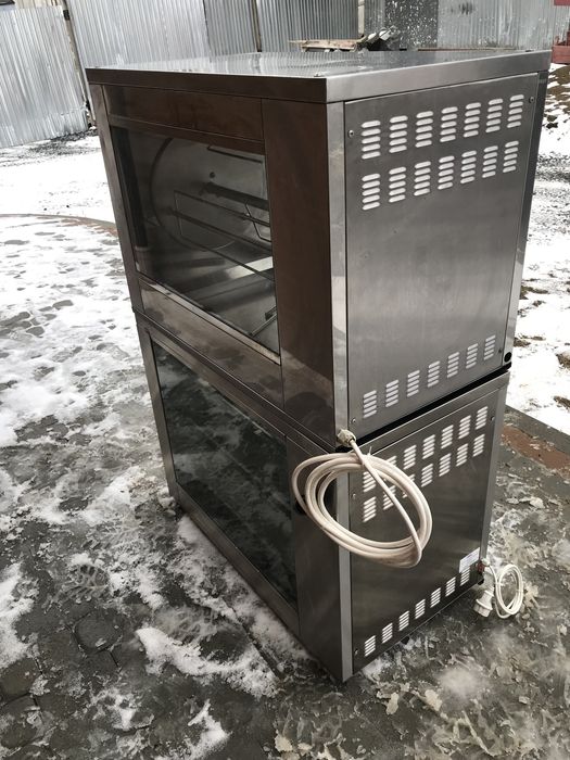 Гриль Для Кур+Теплова Вітрина Кий-В ГК-9 Курей