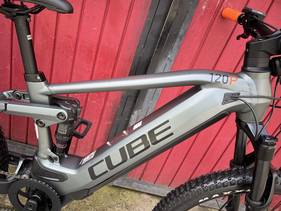 Велосипед електро двухподвес  Cube Stereo Pro 120R 27.5