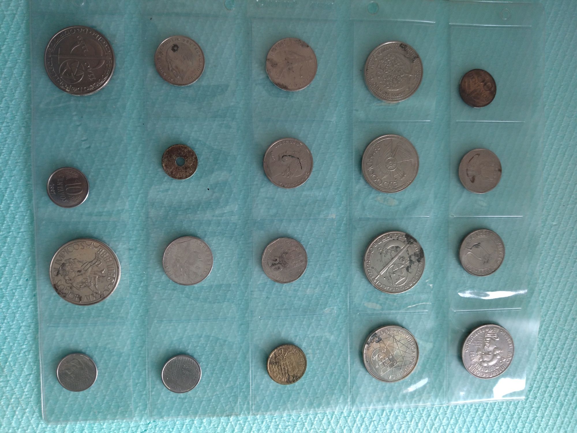 Coleção Notas e moedas