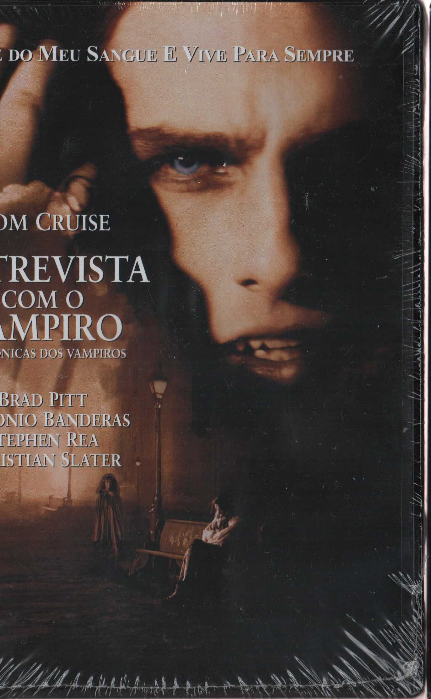 Dvd Entrevista Com O Vampiro - terror - Brad Pitt/ Tom Cruise - selado