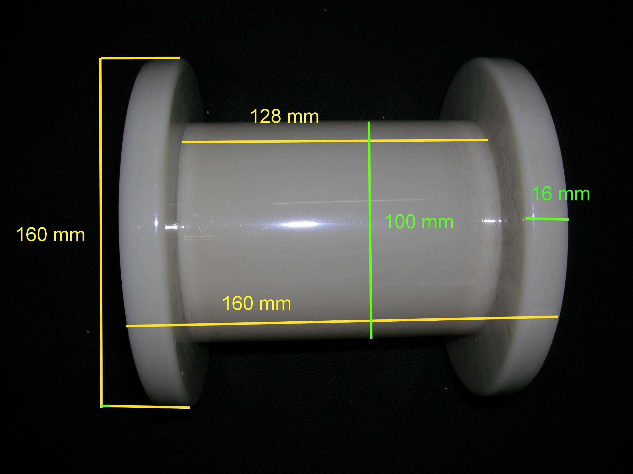 Szpulki, szpula bęben z tworzywa 100mm (D160mm) do drukarek 3D