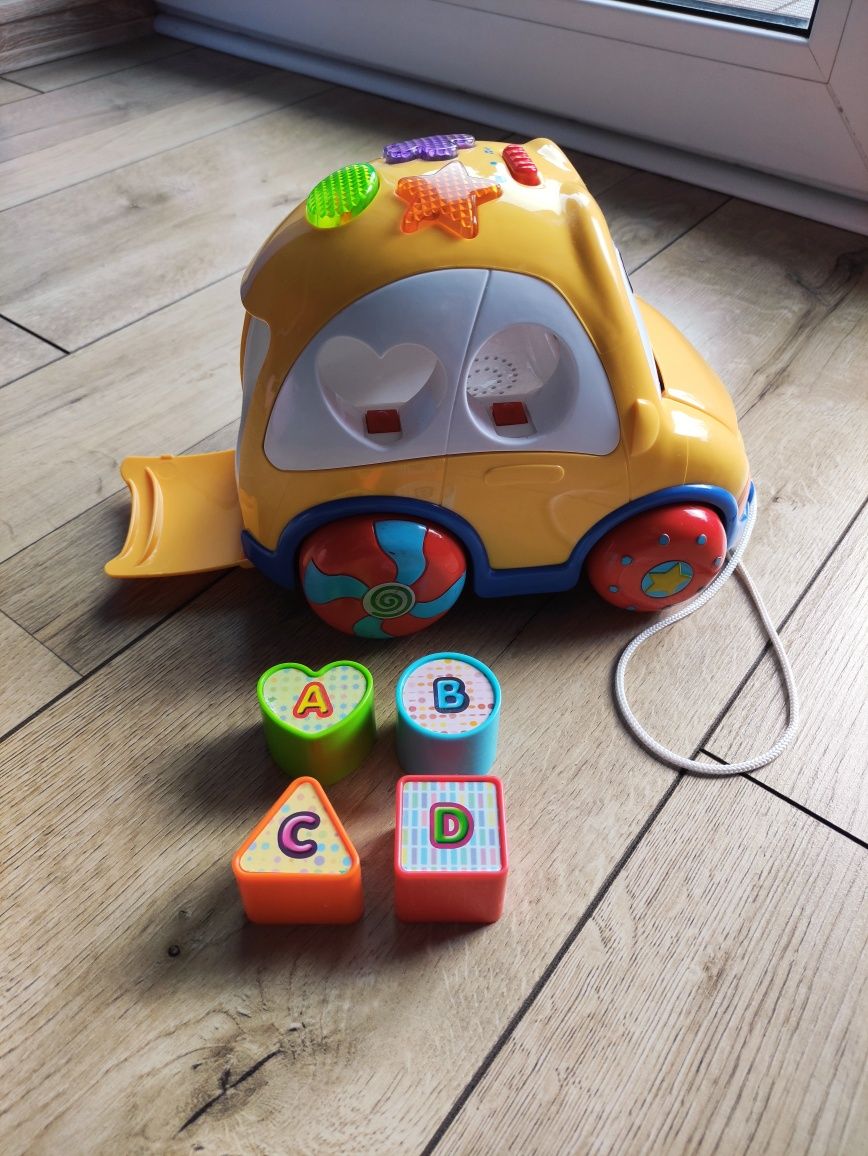 Auto Wesołek Smily Play muzyczny sorter samochód interaktywny