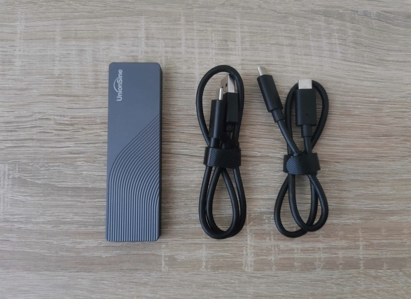 Внешний карман UnionSine 10Gbps M.2 NVMe SSD to USB  3.2 адаптер