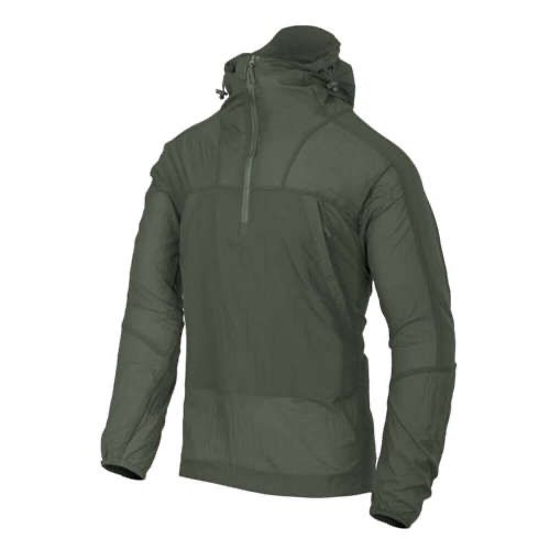 Вітровка анорак WINDRUNNER Helikon-Tex WindPack alpha green